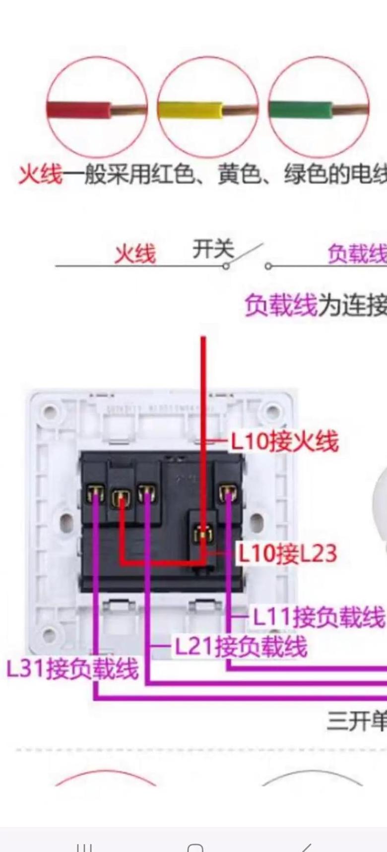 两根线接一开五孔插座方法详解