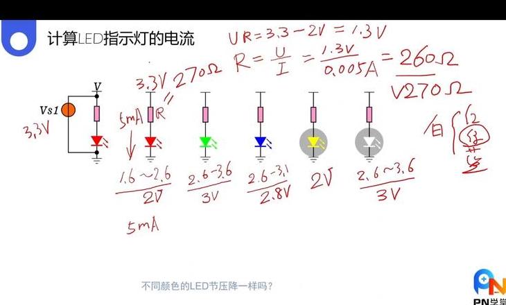 LED电流计算：瓦数决定，亮度与寿命关键