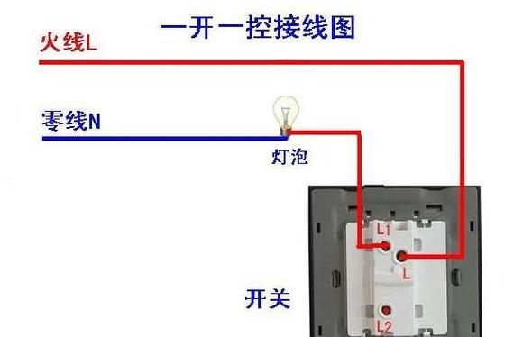 家用电灯开关安装接线步骤详解