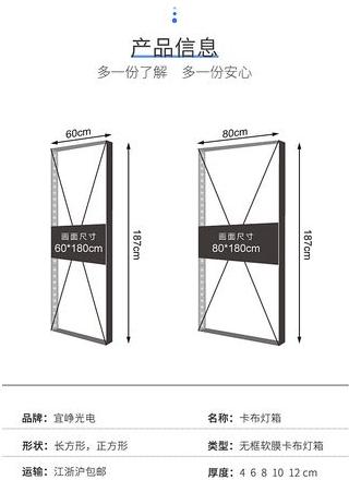 广告灯箱每平方多少瓦